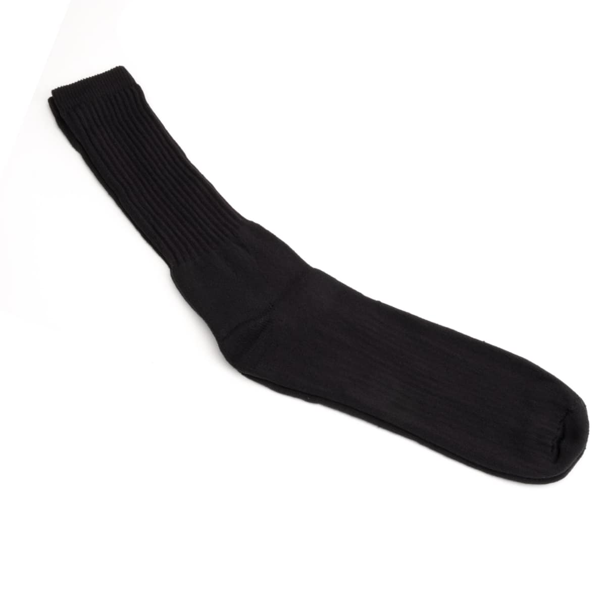 black crew socks