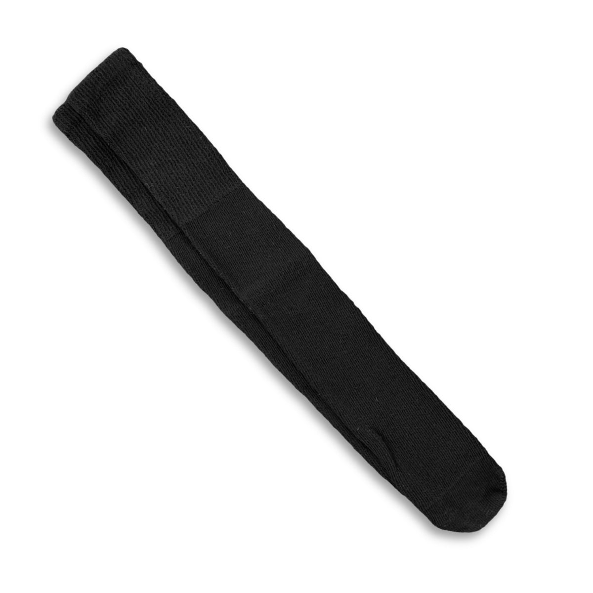 black tube socks - black boot socks