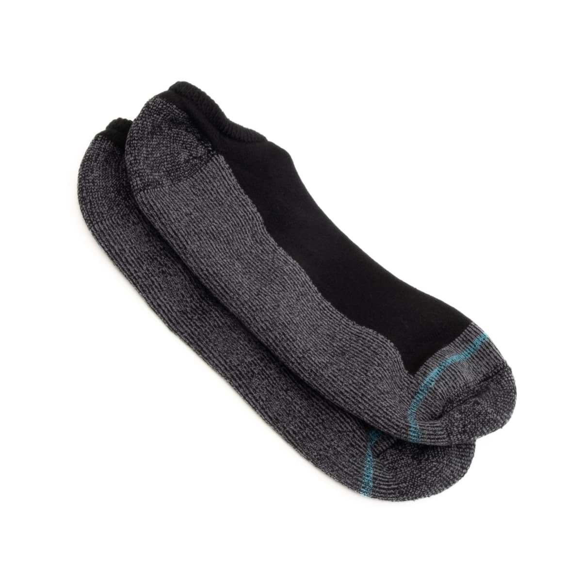 roomier black no show socks - looser hideaway socks