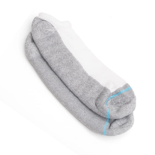 roomier white no show socks - looser hideaway socks