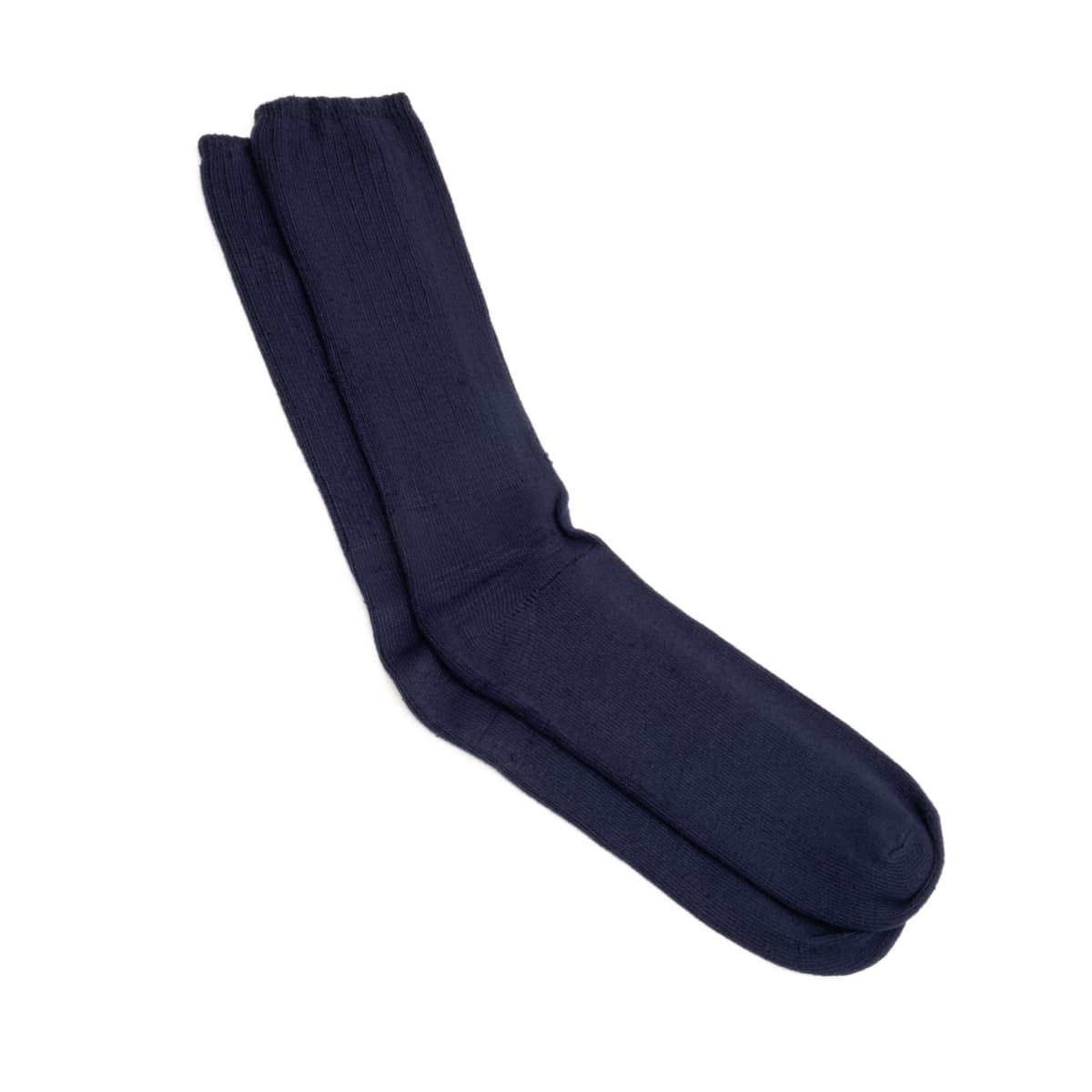 navy crew socks - navy mid calf socks