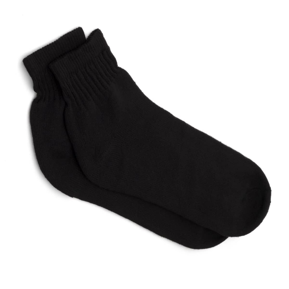 black ankle socks - black quarter socks