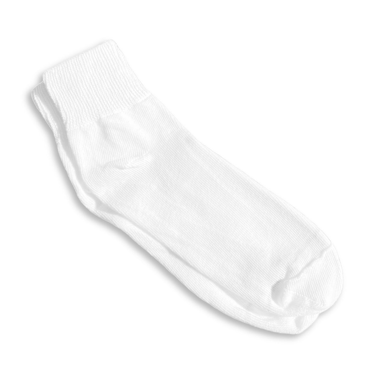 wider white ankle socks - wider quarter socks